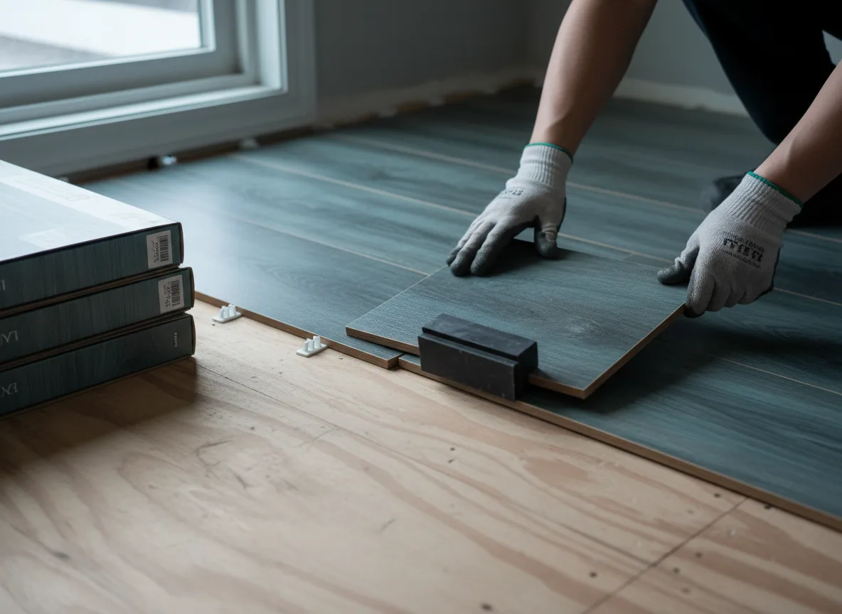 Luxury Vinyl Plank Installation company in Fairdale, ND